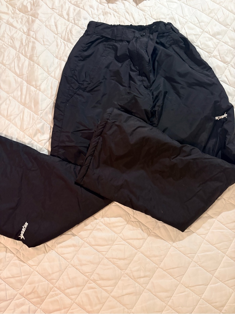 Spyder Men's Black Snow Jogger Pants